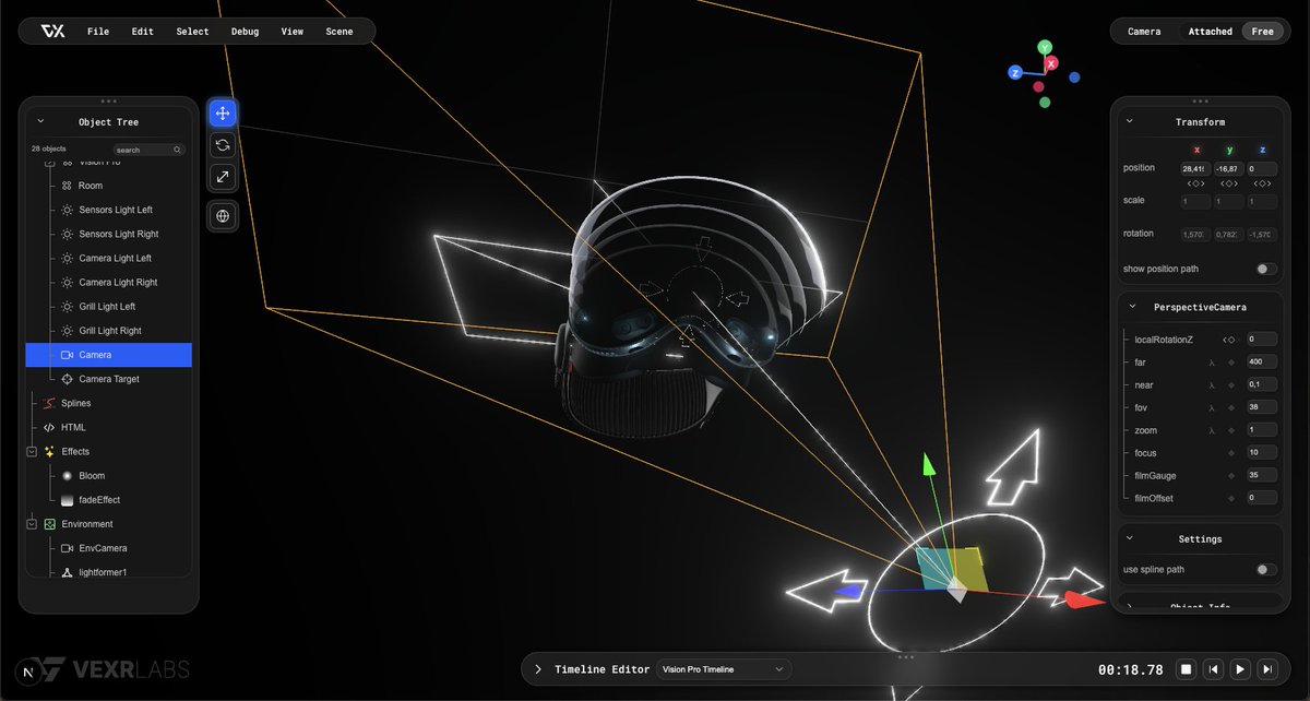 vexr_labs's tweet image. Vision Pro Experience. Powered by VXEngine
…gine-vision-pro-experience.vercel.app
Demo coming soon 👀
