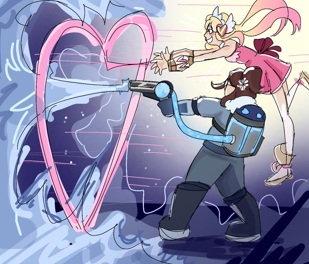 magical girl and her aunt