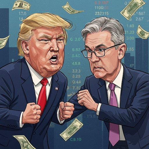 ¡La pelea del siglo en la Casa Blanca! 🥊 Trump vs. Powell, una batalla de egos y políticas que tiene al país en vilo. ¿Quién ganará este round? 🤔
#TrumpVsPowell
#Economía
#TasasDeInterésEnGuerra
#FedVsTrump
#PolíticaYHumor
#CasaBlancaRumble
#JeromePowell
#DonaldTrump