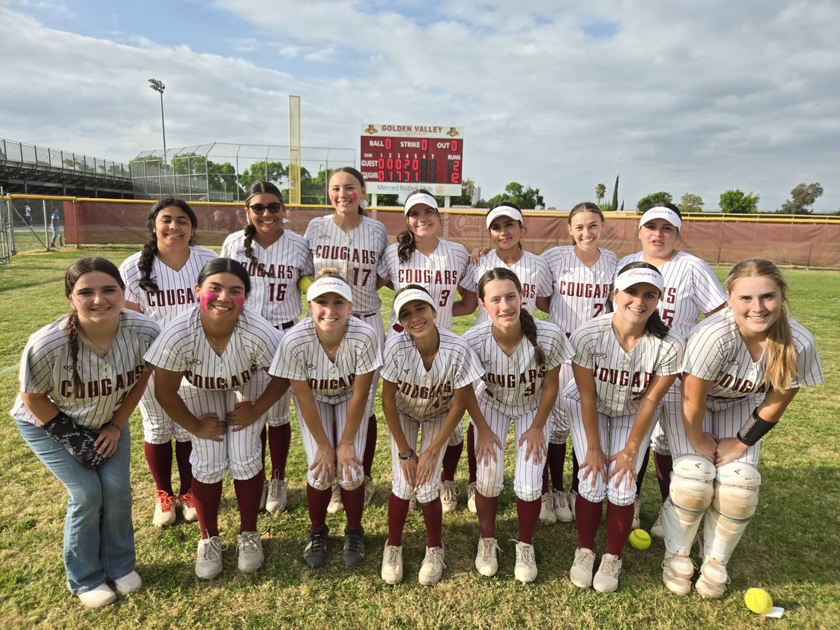 Golden Valley Cougars Athletic Director (@gvcougarad) on Twitter photo Nothing like a win on Senior Day! Golden Valley softball takes care of El Capitan 12-2. Great job girls! Cougar Pride!! <a href="/muhsd/">Diana muhs</a> <a href="/cifsjs/">CIF Sac-Joaquin Section</a> <a href="/MSSsports/">Merced Sun-Star</a> <a href="/BlackHatFootbal/">Richard T. Estrada</a> <a href="/richtergvhs/">Mike Richter</a> <a href="/cougar_crossing/">Freddy Cougar</a> #CougarPride #ClawsOut Nothing like a win on Senior Day! Golden Valley softball takes care of El Capitan 12-2. Great job girls! Cougar Pride!! <a href="/muhsd/">Diana muhs</a> <a href="/cifsjs/">CIF Sac-Joaquin Section</a> <a href="/MSSsports/">Merced Sun-Star</a> <a href="/BlackHatFootbal/">Richard T. Estrada</a> <a href="/richtergvhs/">Mike Richter</a> <a href="/cougar_crossing/">Freddy Cougar</a> #CougarPride #ClawsOut