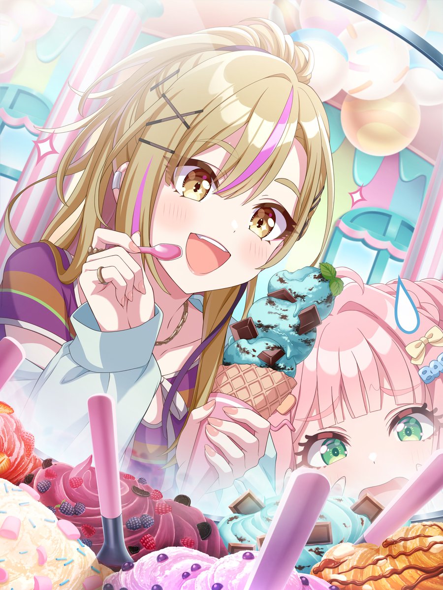 本日2月19日はチョコミントの日🍫🌿
日本のチョコミント好きの皆さんの熱意により記念日制定に至ったそうです。

昨年公開したチョコミントアイスが大好きな篁響季を改めてお届け！
今日はチョコミントを楽しみましょう✨️

#シャインポスト #篁響季 は #チョコミン党
