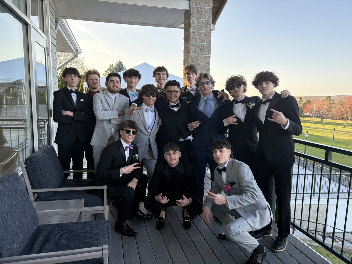 The boys clean up nice! 🐏⚾️🤵