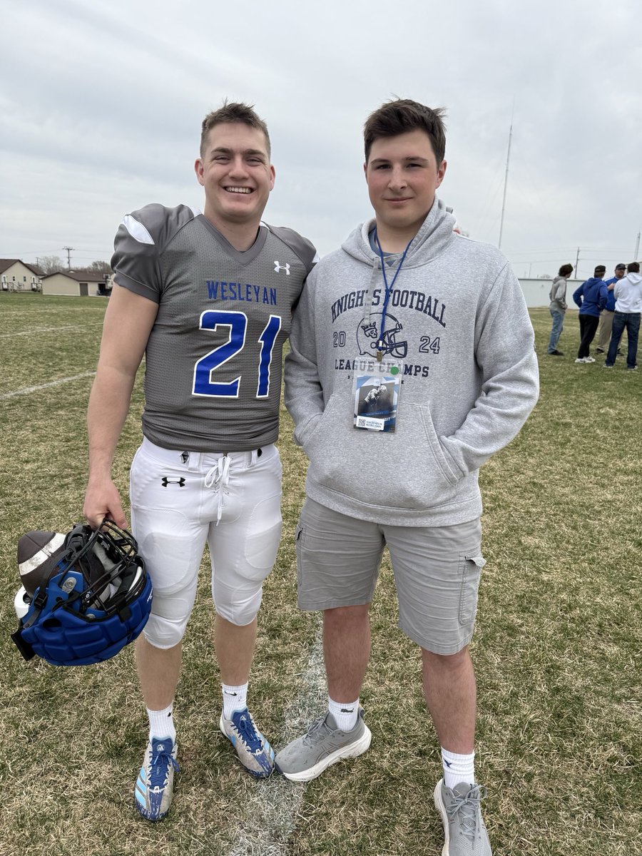 Peter_B_Story's tweet photo. Thank you to Dakota Wesleyan for having me out for the Junior Day and Spring Game. Great to see the team in action and learn about the school.@Romeon_greve @dwtigerfootball  @jack_driskill @CoachMasonFrost https://t.co/efktluq7rg