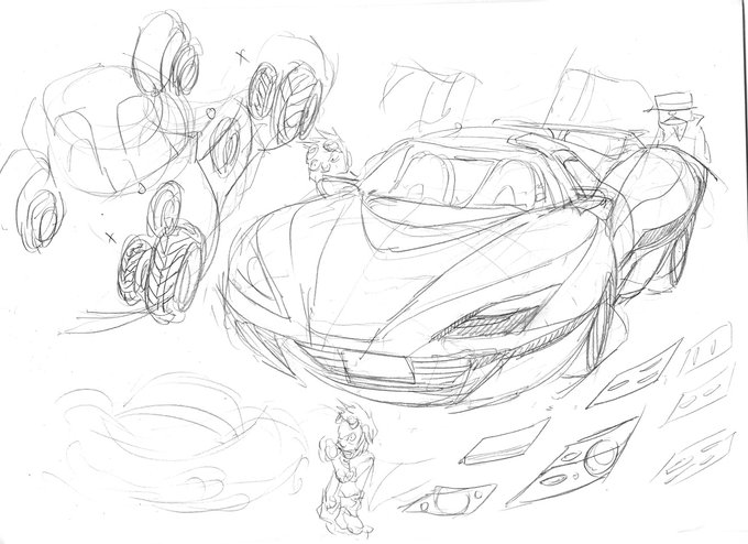 空飛ぶ車は「車」の姿のまま飛ばないとね。 