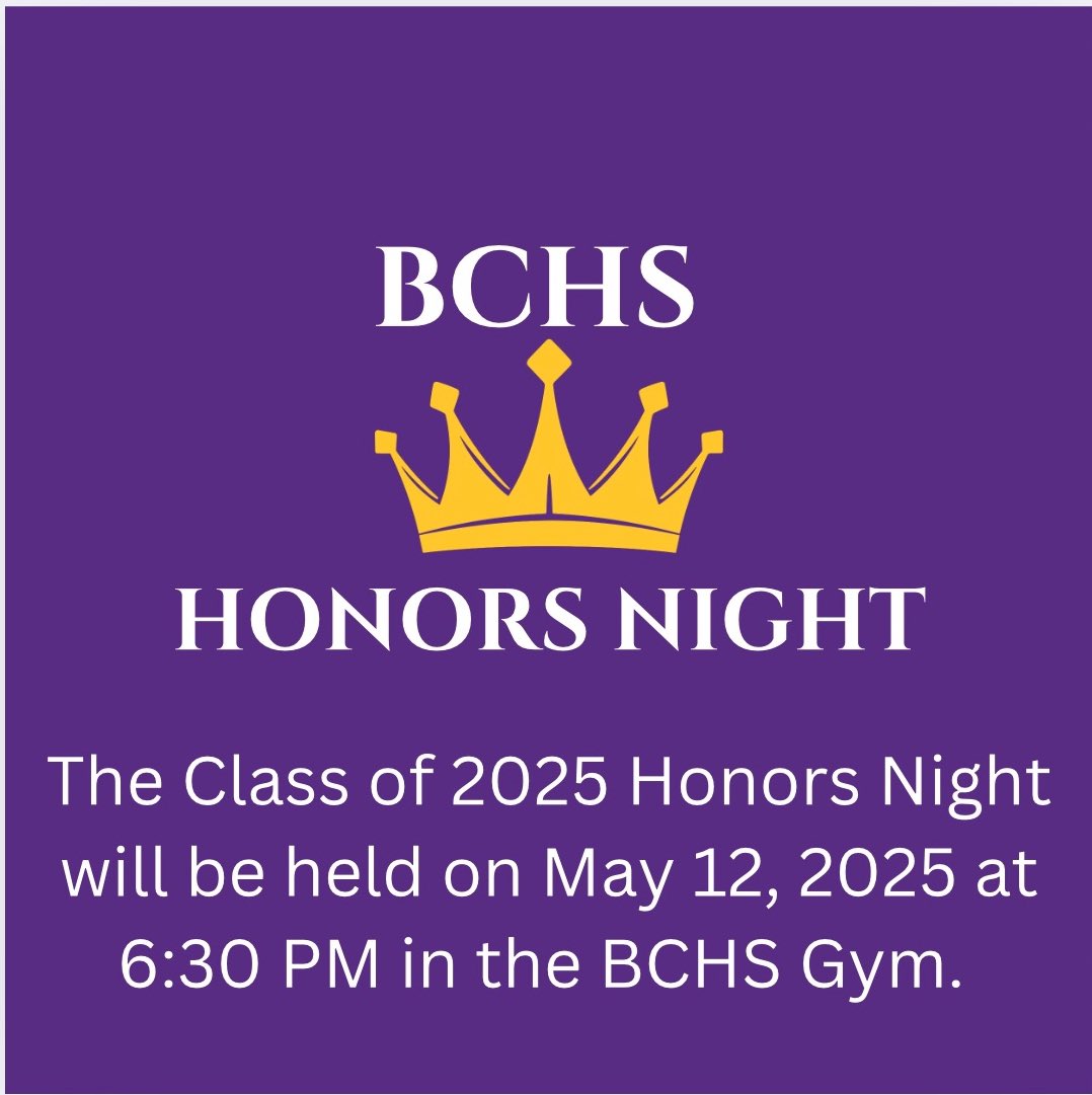 Class of 2025 Honors Night! <a href="/bleckprogress/">Bleckley Progress</a>