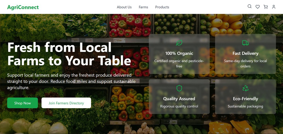 🚜 Are you a farmer? Apply to join the network.
🛒 Are you a consumer? Browse local products.
💬 Want to collaborate, invest, or test the platform? Let’s talk.
🔗agriconnect-app.vercel.app