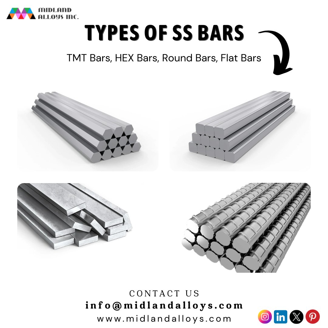 midland_inc's tweet image. Your Project Deserves Precision.👍
At @midland_inc we supply a full range of stainless steel bars:
✔ Hex Bars
✔ Round Bars
✔ Square Bars
✔ And more...

📦Bulk orders? Custom sizes? Let’s talk.
 Get in touch
📧info@midlandalloys.com
#bars #steelexperts