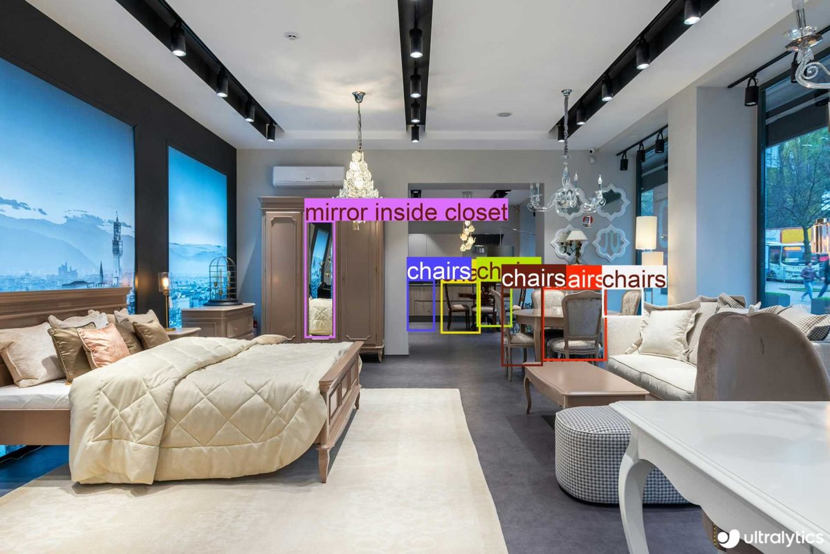 muhammdrizwanmr's tweet image. Reasoning capabilities of @Google Gemini 2.5 Pro + @ultralytics utilities 🤯
Prompts: Detect the 2d bounding box around:
✅indoor waterfall
✅ morning light, blue cushion, grey curtain.
✅ mirror inside closet, chairs
✅ house where car is parked
Notebook ➡️…