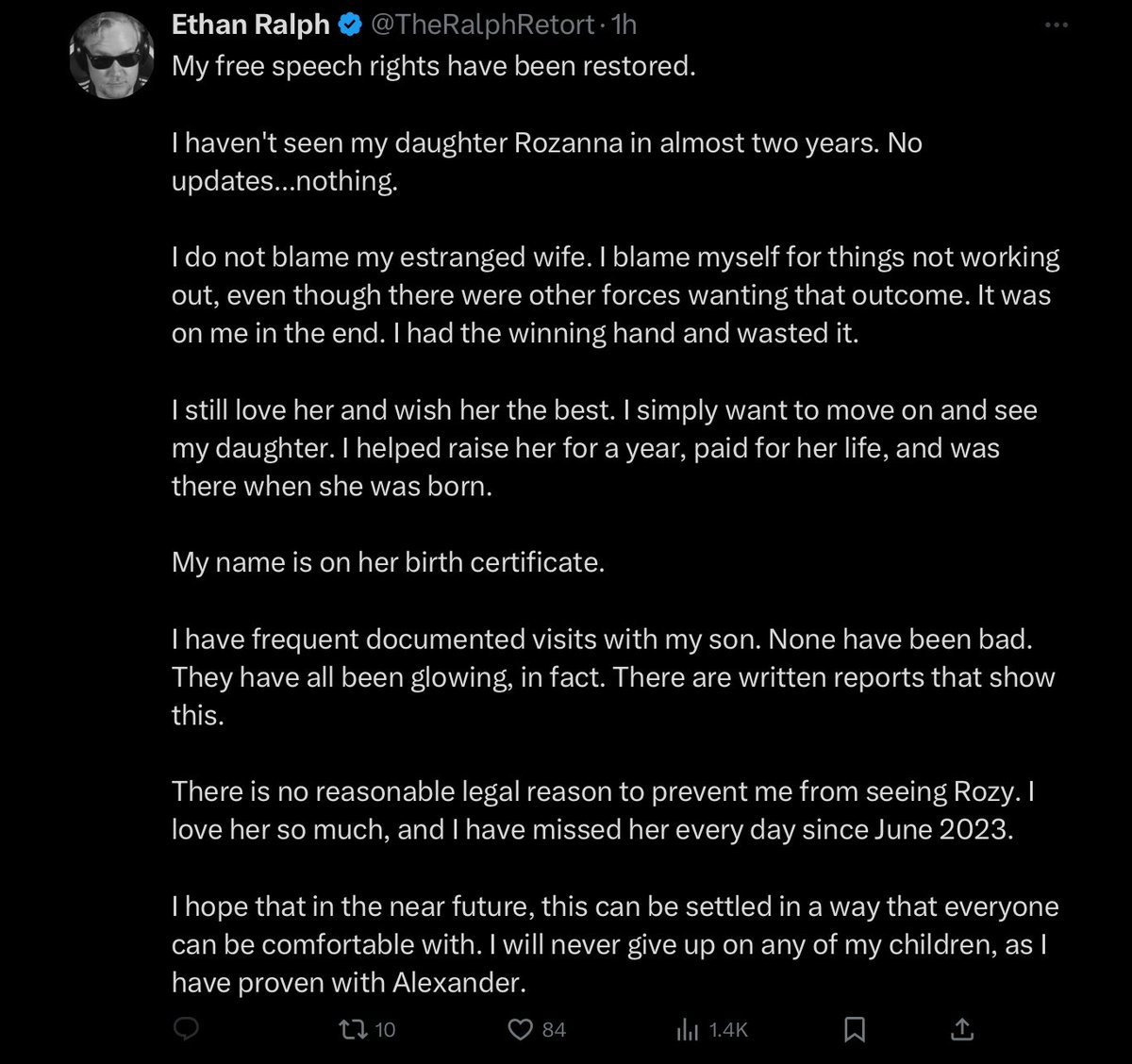 Who is Rozanna? I don’t know anyone by that name.