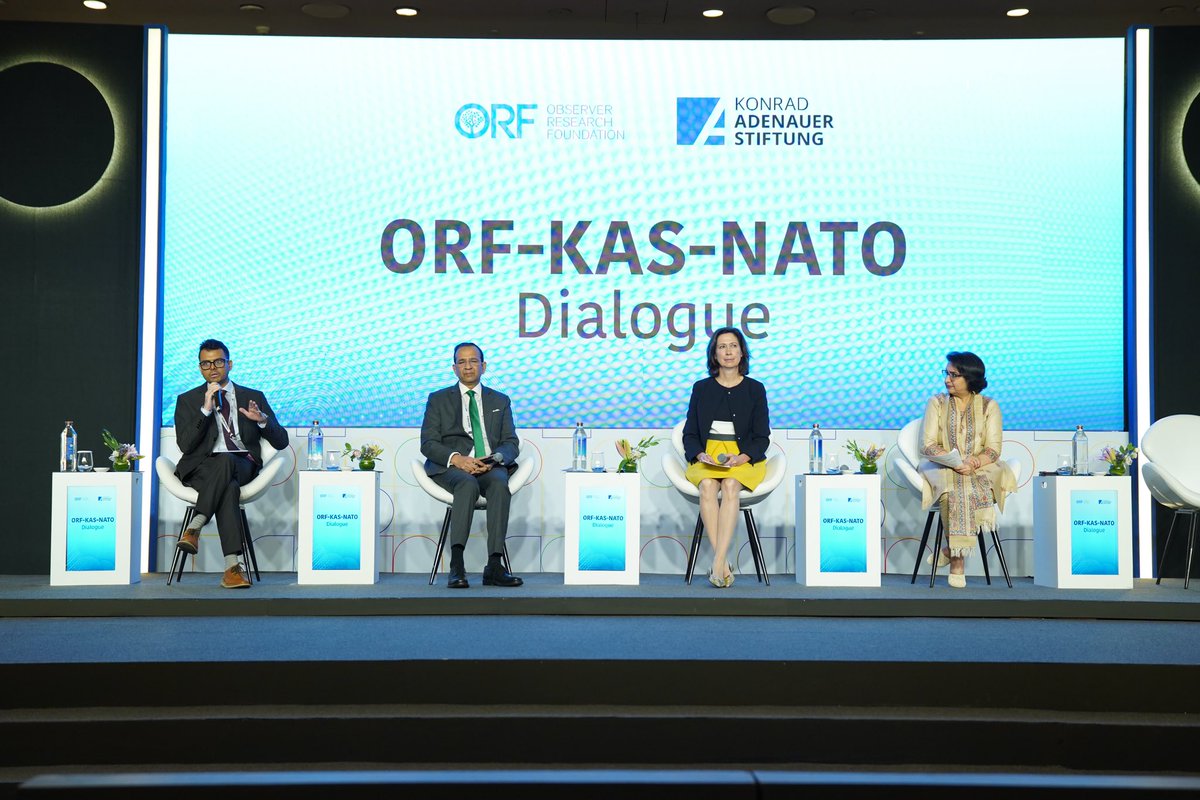 Konrad-Adenauer-Stiftung India (@kas_india) on Twitter photo We thank the esteemed Panelists <a href="/MarcosPerestre1/">Marcos Perestrello</a> , <a href="/PandaJay/">Baijayant Jay Panda</a> , Mr. Bastian Schneider, Ms. Barbora Maronkova from <a href="/NATO/">NATO</a> for sharing their insights with the audience and making this edition of the dialogue a great success ! 🙏 (3/3) We thank the esteemed Panelists <a href="/MarcosPerestre1/">Marcos Perestrello</a> , <a href="/PandaJay/">Baijayant Jay Panda</a> , Mr. Bastian Schneider, Ms. Barbora Maronkova from <a href="/NATO/">NATO</a> for sharing their insights with the audience and making this edition of the dialogue a great success ! 🙏 (3/3)