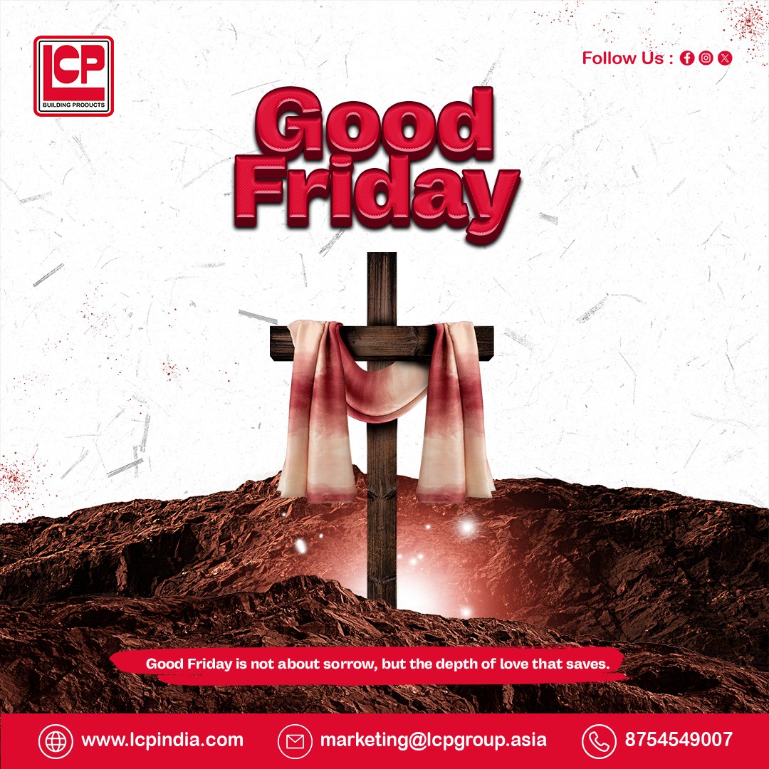 IndiaLcp's tweet photo. Darkness Fell, But Hope Rose.
On this Good Friday, may we remember the pain, the purpose, and the promise.
A day of sacrifice, leading to eternal light.
#GoodFriday2025 #HopeInChrist #HolyFriday https://t.co/6kajq6Kqcu