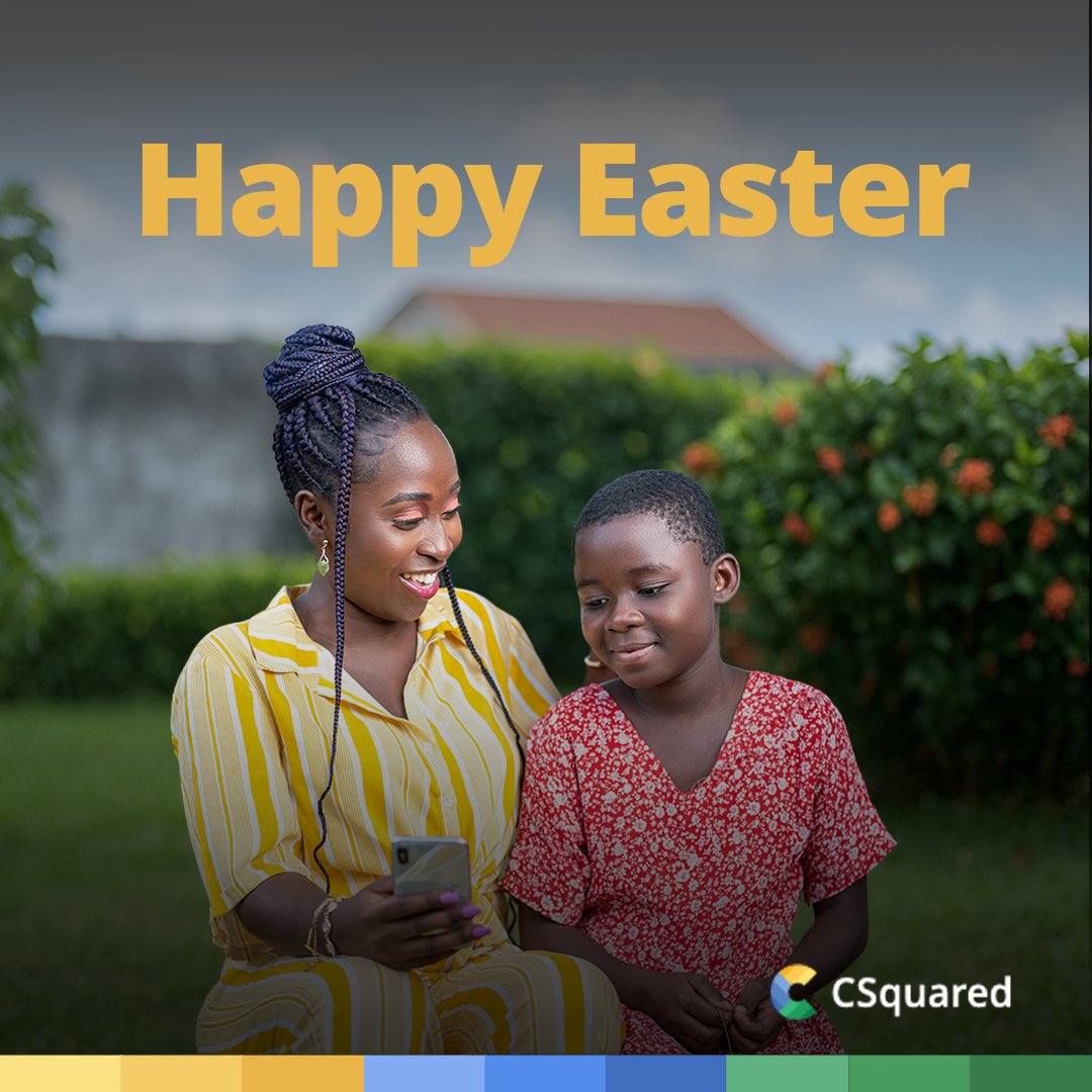 CSquared_Africa's tweet photo. Happy Easter! During this blessed season, stay connected with your loved ones with CSquared’s stable and reliable connection. #ADigitallyConnectedAfrica https://t.co/DCJNTInwdo