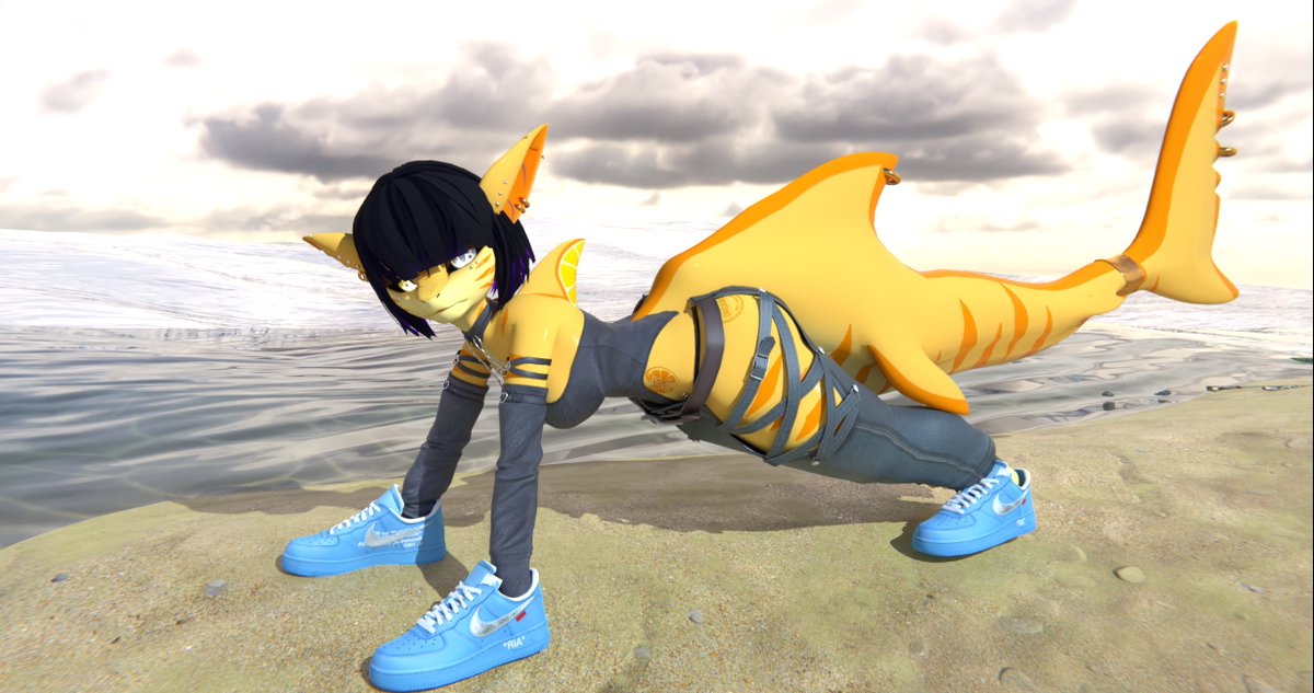 Le shark doesnt like this stupid trend
"Why is this even a thing"

(i made this in 20 min its so bad)
#b3d #VRChat #shark