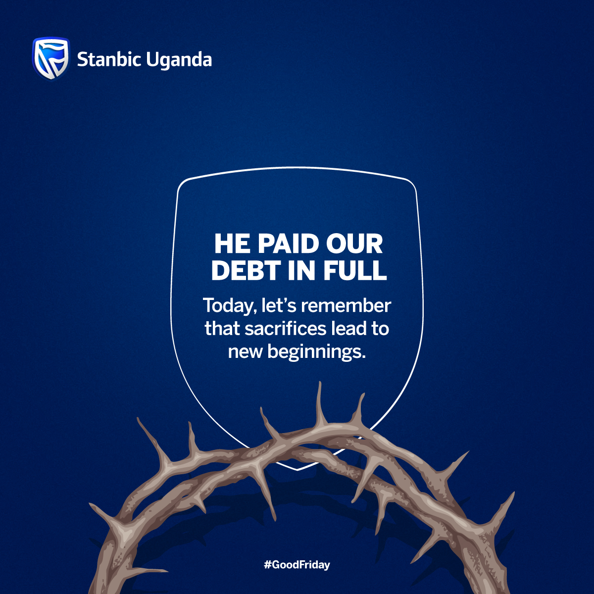 Through sacrifice comes growth. 
May this season remind us that every ending births a new opportunity.
#GoodFriday