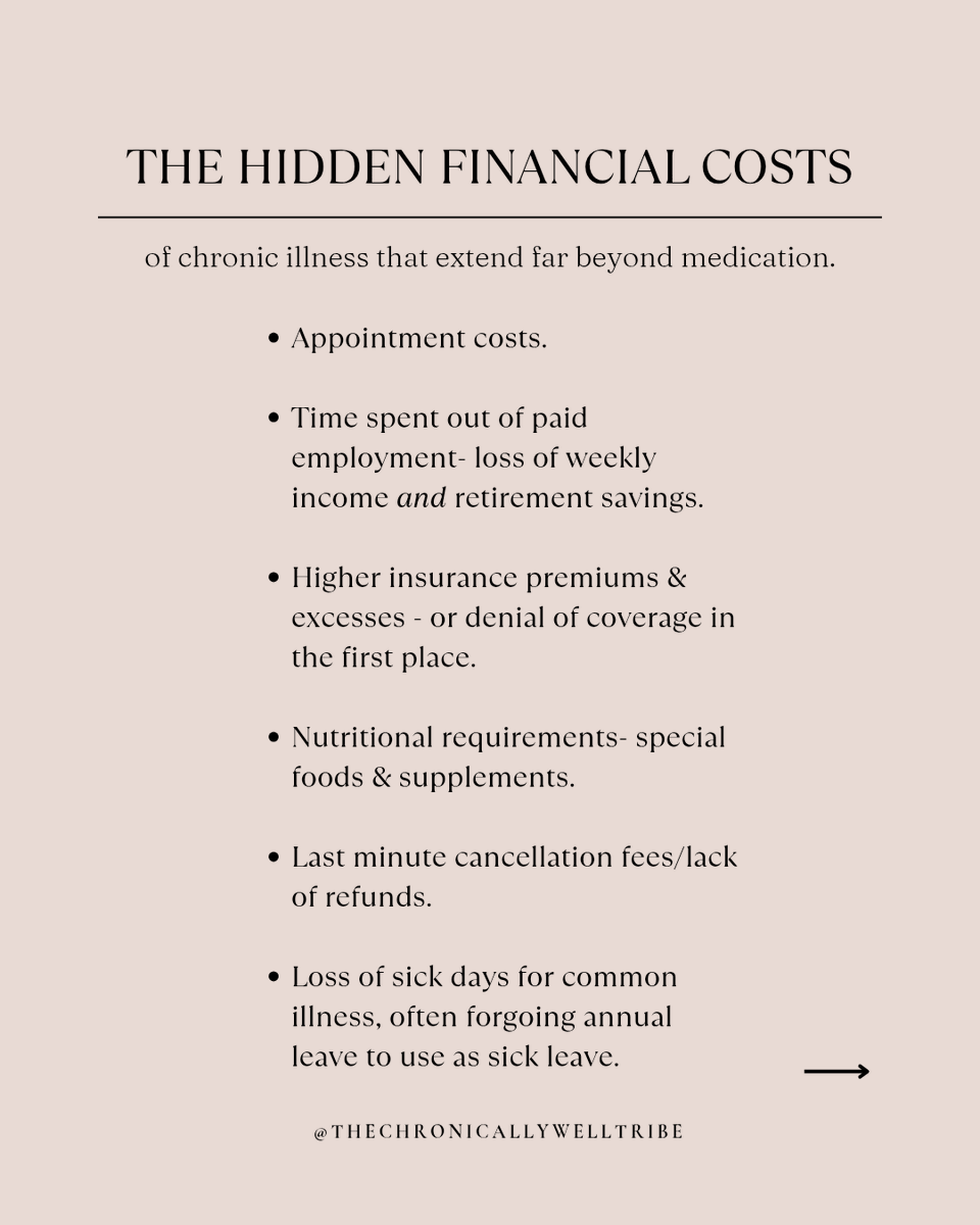 TCWtribe's tweet photo. These costs aren't only bared by the individual but often by their loved ones too.

#hiddencosts #holistichealth #financialhealth #financialwellness
#holistically #holistichealing https://t.co/fYnG0peDBF