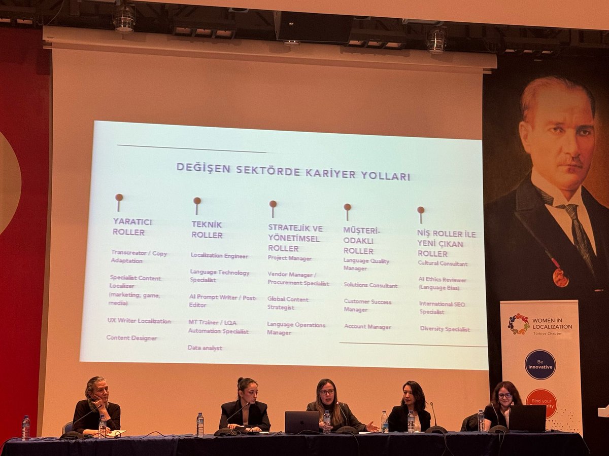 ⭐️Women in Localization - 🇹🇷 Türkiye Chapter / 💫YTÜ💫 buluşması… <a href="/YtuFedFkl/">YTÜ Fen-Edebiyat Fakültesi</a>  <a href="/YildizEdu/">Yıldız Teknik Üniversitesi</a> <a href="/WomenInL10N/">WomeninLocalization</a>