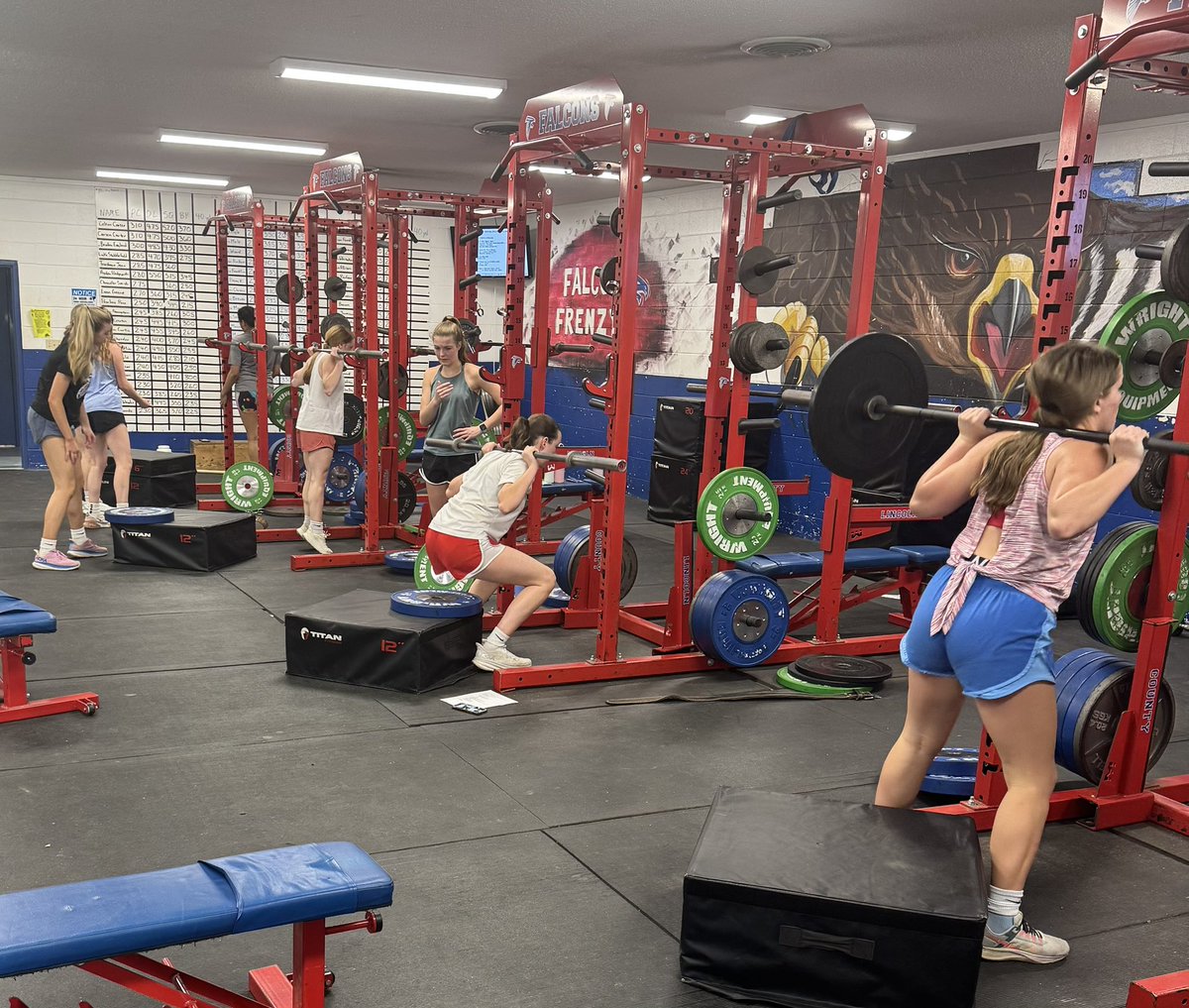 Good day in the weight room!