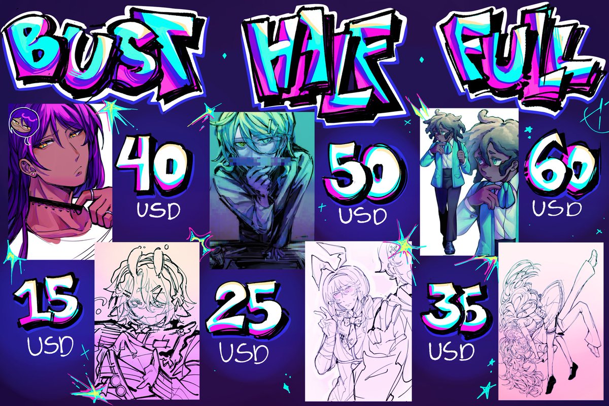 GooseAgain8's tweet image. Commission sheet updated!
My comms have been open for a while, but take this as the official post for it
Of course, anyone interested is free to dm me on any of my socials. Just ask:)