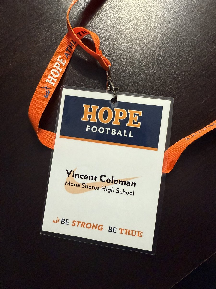 Vincent Coleman, 2026 IOL/DL,Monashores HS (@vinc3_25) on Twitter photo Huge thanks to the whole coaching staff for the hospitality! Had an amazing time at Hope today! can’t wait to be back. <a href="/Coach_HThompson/">Hunter Thompson</a> <a href="/CoachHawken/">Andrew Hawken</a> <a href="/PStuursm/">Peter Stuursma</a> <a href="/HopeCollegeFB/">Hope College Football</a> <a href="/TheD_Zone/">The D Zone</a> <a href="/alex_pallone/">Alex Pallone</a> <a href="/MSSailorFball/">MSHSailor🏈🇺🇸⚓️</a> Huge thanks to the whole coaching staff for the hospitality! Had an amazing time at Hope today! can’t wait to be back. <a href="/Coach_HThompson/">Hunter Thompson</a> <a href="/CoachHawken/">Andrew Hawken</a> <a href="/PStuursm/">Peter Stuursma</a> <a href="/HopeCollegeFB/">Hope College Football</a> <a href="/TheD_Zone/">The D Zone</a> <a href="/alex_pallone/">Alex Pallone</a> <a href="/MSSailorFball/">MSHSailor🏈🇺🇸⚓️</a>