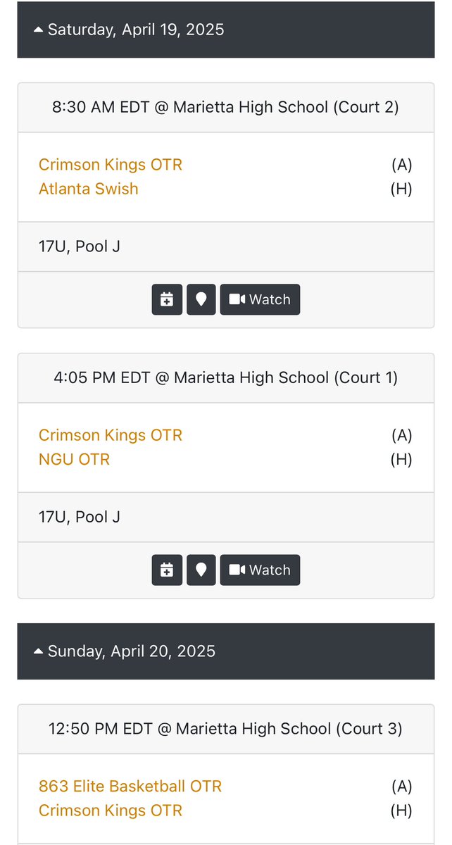 Cohen Stammen (@cohenstammen) on Twitter photo My schedule this weekend at the <a href="/OTRHoops/">On the Radar Hoops Events</a> Summer Jam in ATL. Excited to compete with the <a href="/crimson_kings1/">Crimson Kings</a>. My schedule this weekend at the <a href="/OTRHoops/">On the Radar Hoops Events</a> Summer Jam in ATL. Excited to compete with the <a href="/crimson_kings1/">Crimson Kings</a>.