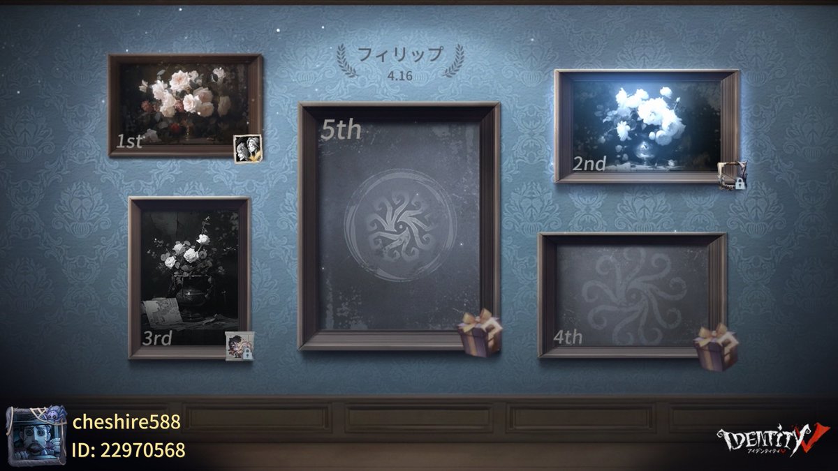 3x3zzZ's tweet photo. 私と一緒に「identityV」で遊ぼう！、 https://t.co/U4YeYhAGXX