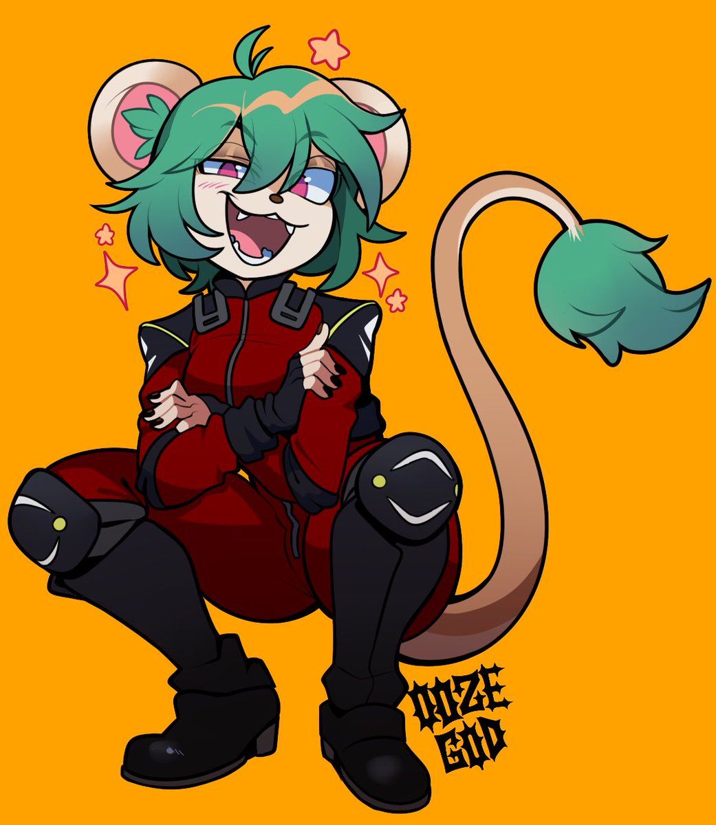 She’ll love owning you in a fight.. So you better take being a loser well! 😏

🎨 - @/_OOZEGOD