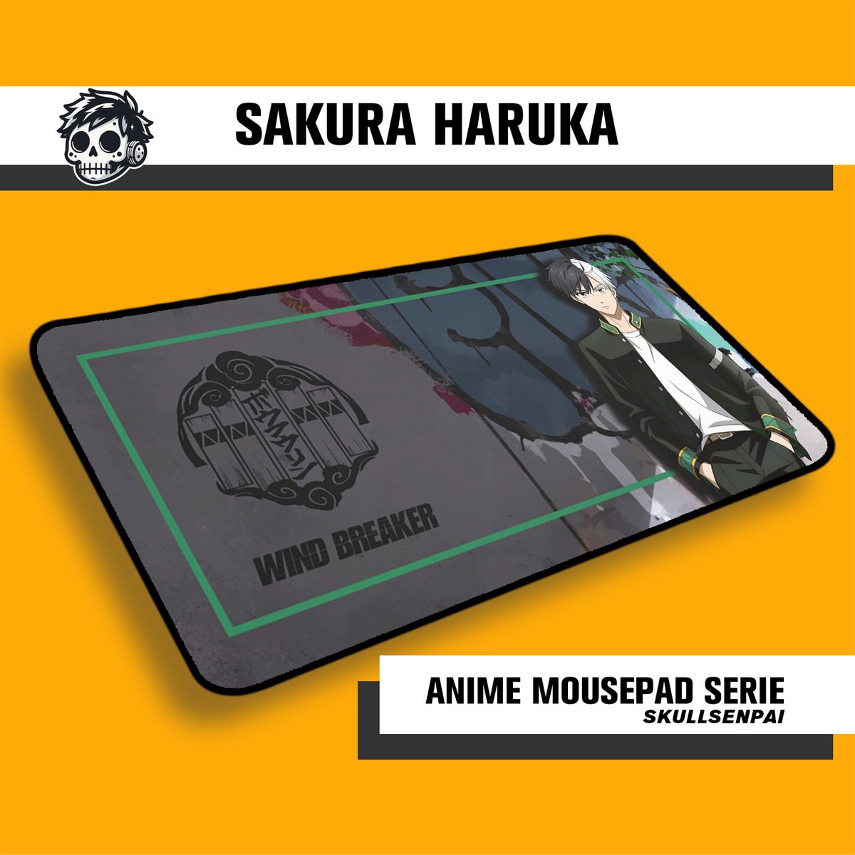 SkullsenpaiMT's tweet photo. Premium Sakura Haruka Mousepad | Wind Breaker Desk Mat | Wind Breaker Anime Mousepad

https://t.co/zGjwEvlMra via @Etsy 

#anime #mousepad #WINDBREAKER  #Haruka https://t.co/SMXBnyAUv3