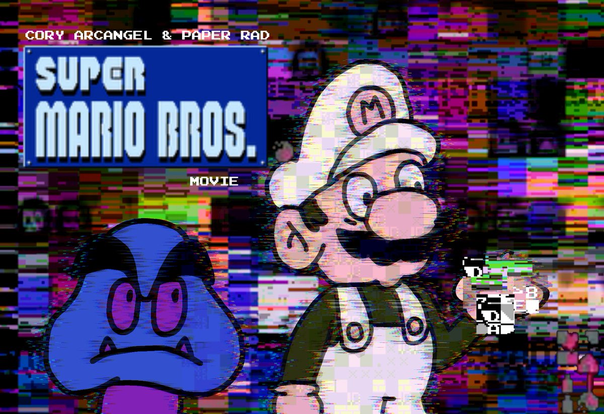 manic_mario's tweet photo. Cory Arcangel & Paper Rad's Mario Movie
#art #SuperMario #Nintendo #fanart #digitalart #CoryArcangel #PaperRad https://t.co/4hoxSlwnCc