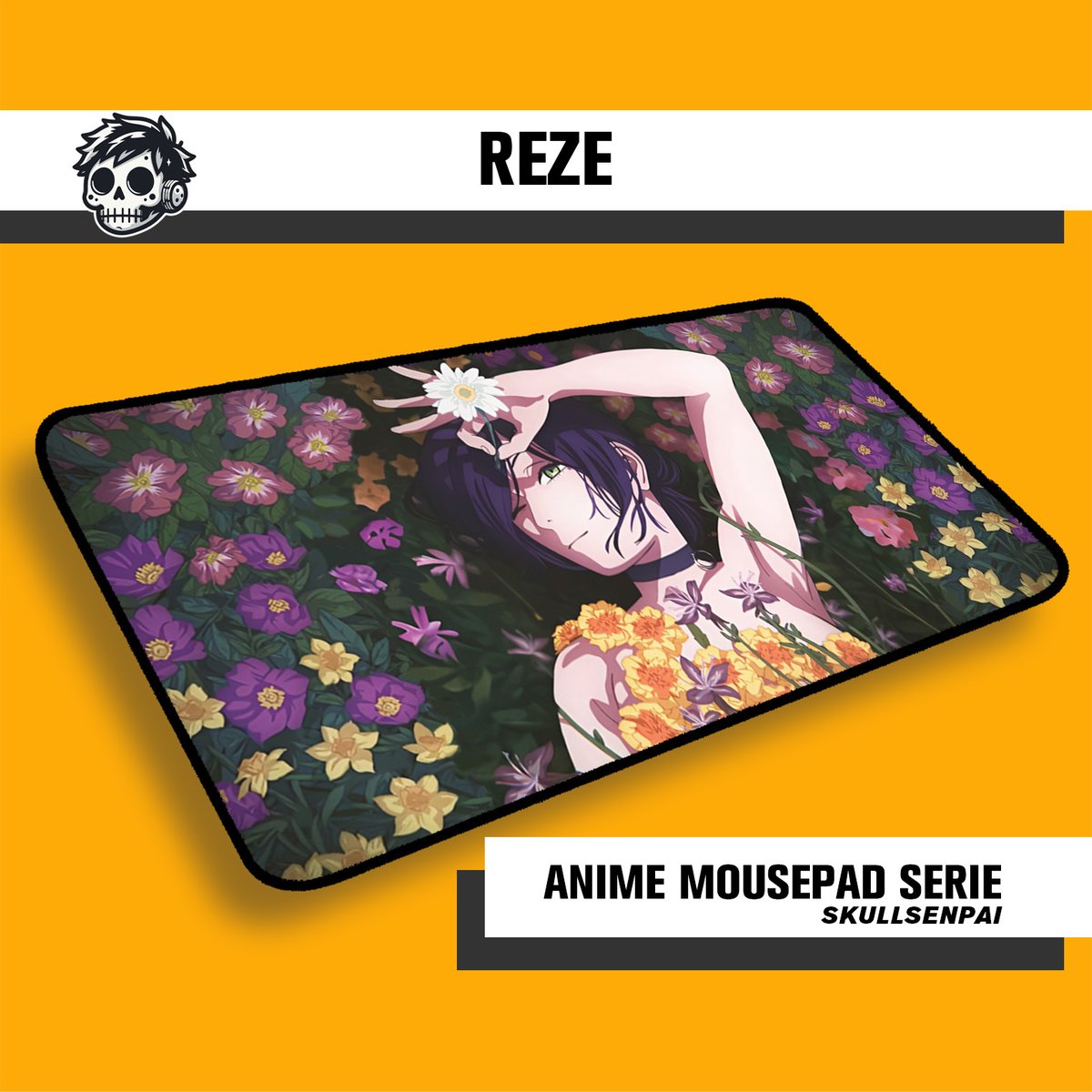 SkullsenpaiMT's tweet photo. Premium Reze Mousepad | Reze Deskmat | Chainsawman Mousepad | Bomb Devil Chainsawman | Anime mousepad 

https://t.co/50XhOZGqyG via @Etsy 

#mousepad #anime #reze #chainsawman https://t.co/mKkuPotBu1