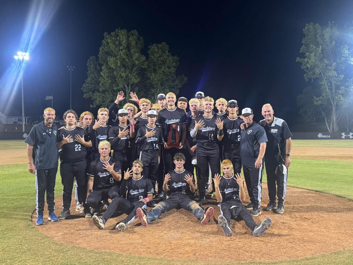 That’s 5 District Ships in a row! We threw this team to the wolves all season w/ a tough schedule facing tough opponent after tough opponent. Adversity &amp; stiff competition has sharpened these guys.  Let’s make a run Dogs!! #MDCABaseball