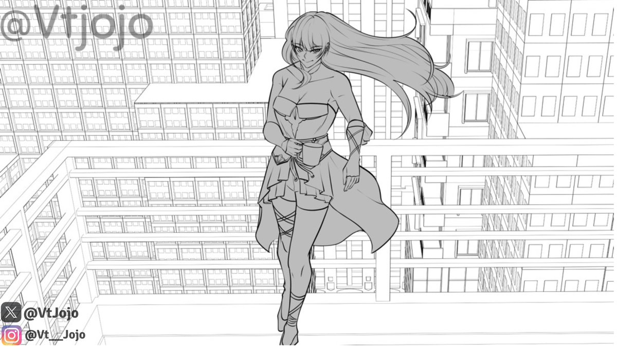 "Took the shot. Now I sip. Rooftop peace just hits different."
Did this project for a client over discord. 
Likes and rts would be appreciated ^^

#Vtuber  #AnimeArt #azure #ocartist #artmoots #artshare #commissionsopen #Jojo_art