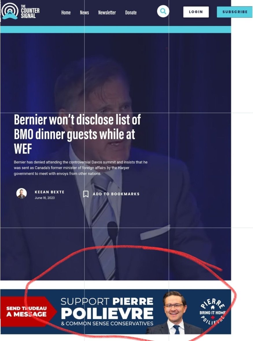 This is absolutely demented Monday morning quarter backing... 

These people are scary stupid..  and no one should forget how paid off THEY are to support globalists while accusing Canada's only true populists of being controlled op.