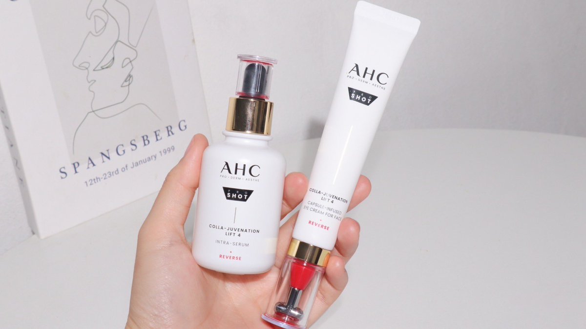 AHC คอลล่า ลิฟท์ 4 No.1 ของการย้อนวัยให้ผิวดูเด็กลงสุดๆ ตัวเซรั่มเข้มข้น มีคอลลาเจน+เปปไทด์+โปร-เรติ 4 ชนิดเลยแก จัดเต็มสุดๆ เนื้อบางเบา สบายผิว ใช้แล้วผิวฟู รส.ว่าผิวเฟิร์มๆขึ้นนะ ยิ่งใช้คู่กับอายครีม หัว applicator นวดๆ ใต้ตาให้ฟีลกัวซาเลย ย้อนวัยให้ผิวดีมาก หน้าดูเด็กลงจริง https://t.co/BNcEqQtjfE