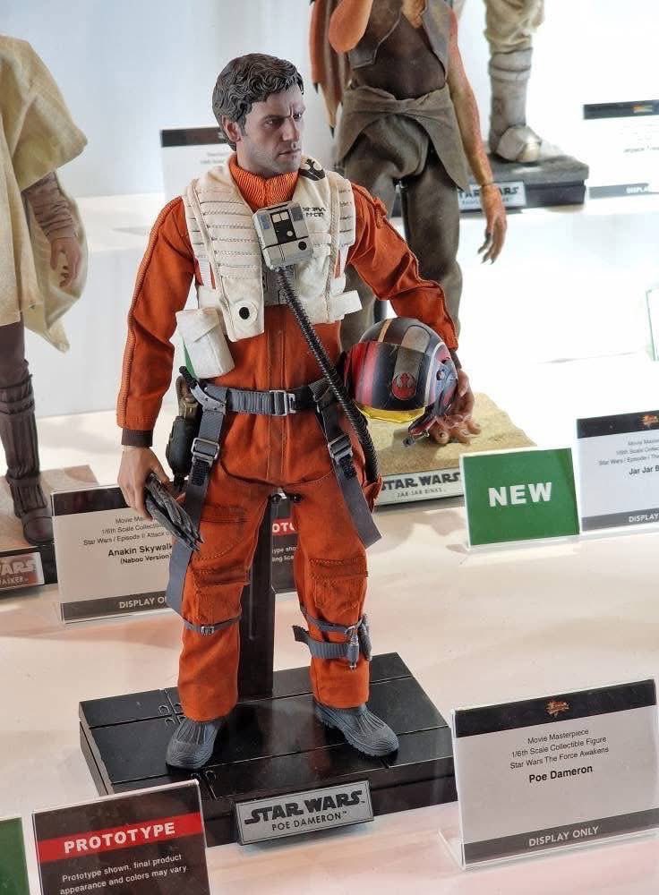 one6Update's tweet photo. Close ups of the #HotToys Poe Dameron, Rebels Darth Vader, and jetpack Troopwr
#Sixth #SixthScale #HotToysCollectibles #ホットトイズ #StarWarsCelebrationJapan #Leaks https://t.co/0cj4uuVnOP