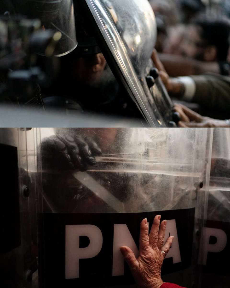 Ellxs y nosotrxs.

Foto 1: Congreso 02 de abril de 2025
Foto 2: Congreso 16 de abril de 2025

Foto/ Miguel M. Caamaño

#Milei #Represion #Jubilados #Congreso
