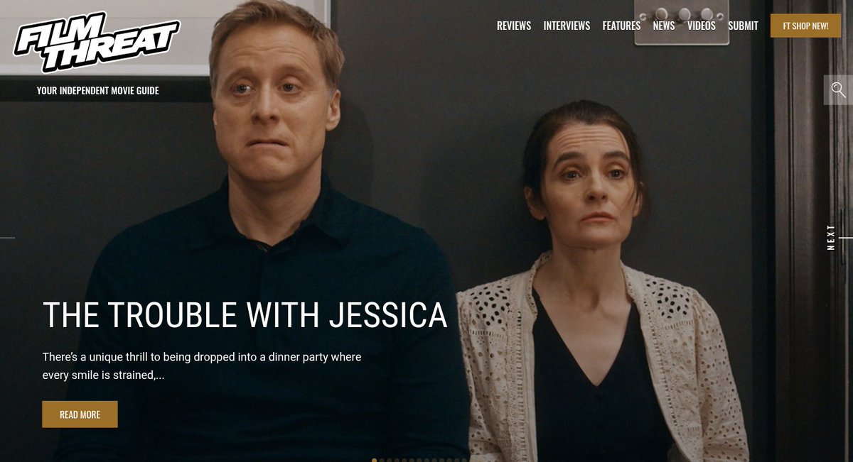 “…a dinner party where every smile is strained, every compliment doubles as a jab…” Hannah Cronk gets all the dirt on The Trouble With Jessica.
filmthreat.com/reviews/the-tr… #SupportIndieFilm #TheTroubleWithJessica #Drama