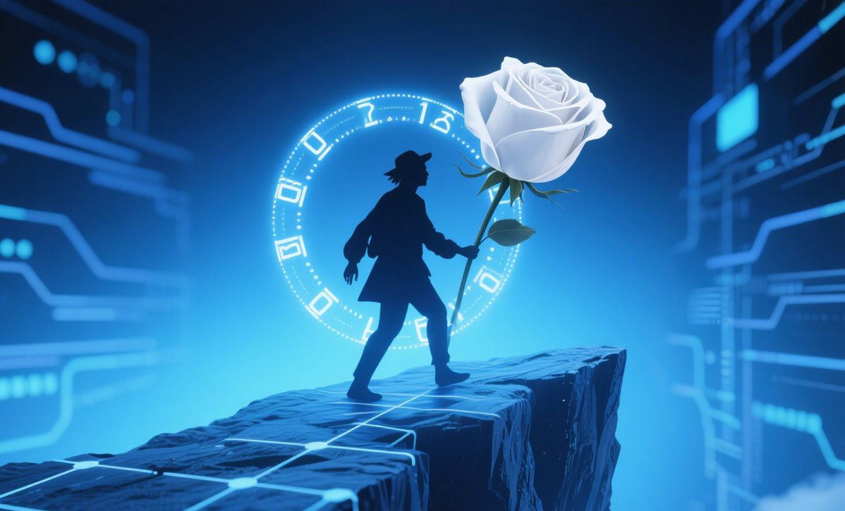 TheFool_Fun's tweet image. 🃏Why &quot;The Fool&quot;?
In Tarot, The Fool symbolizes beginnings &amp;amp; infinite possibilities — just like us.
🌹White Rose: Decentralized trust via smart contracts.
⭕Digital &quot;0&quot; Ring: On-chain liquidity era begins.
Dancing on volatility, anchoring value with algorithms.
#Web3
