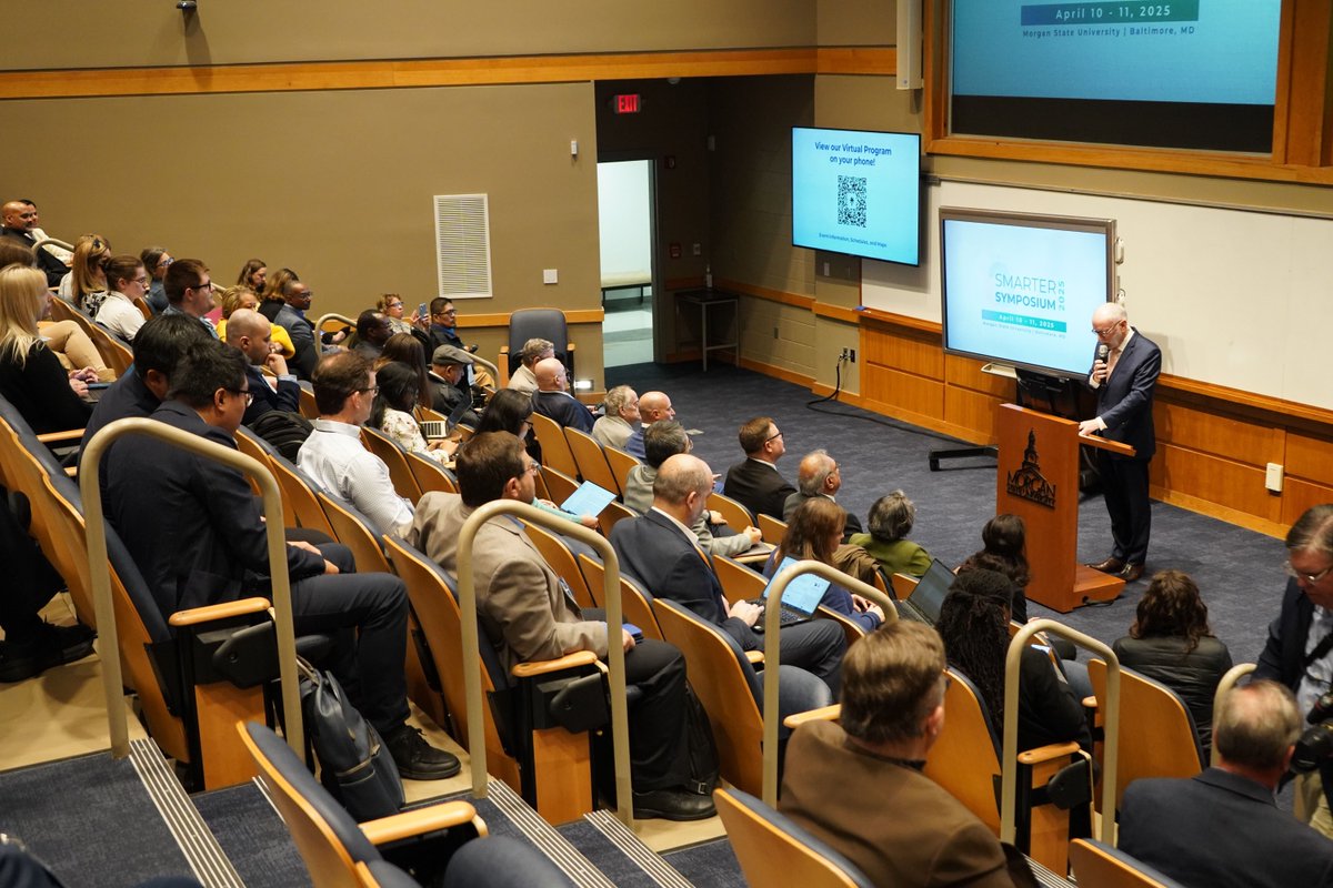 NTCMorgan's tweet image. The 2025 SMARTER Center Symposium was a huge success! Thank you to all engineers, policymakers & entrepreneurs for two days of transportation innovation.
Honored to host MD Lt. Governor, MDOT & USDOT leadership at @MorganStateU. Proud to serve the Mid-Atlantic!