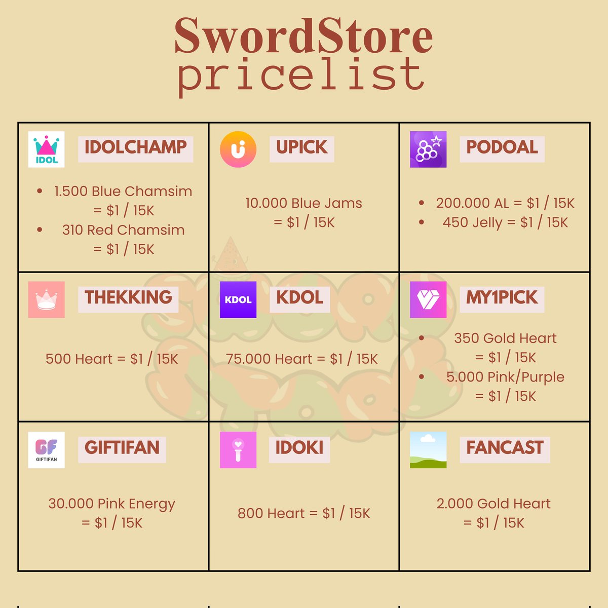 StoreSword's tweet image. ⭐ NEW PRICE LIST &amp;gt; 2025

📢 SPECIAL PROMO

Every purchase will get a 5% bonus.  Applies to all voting applications in the price list🧚🏻‍♀️

If you want to reservation, DM us📩