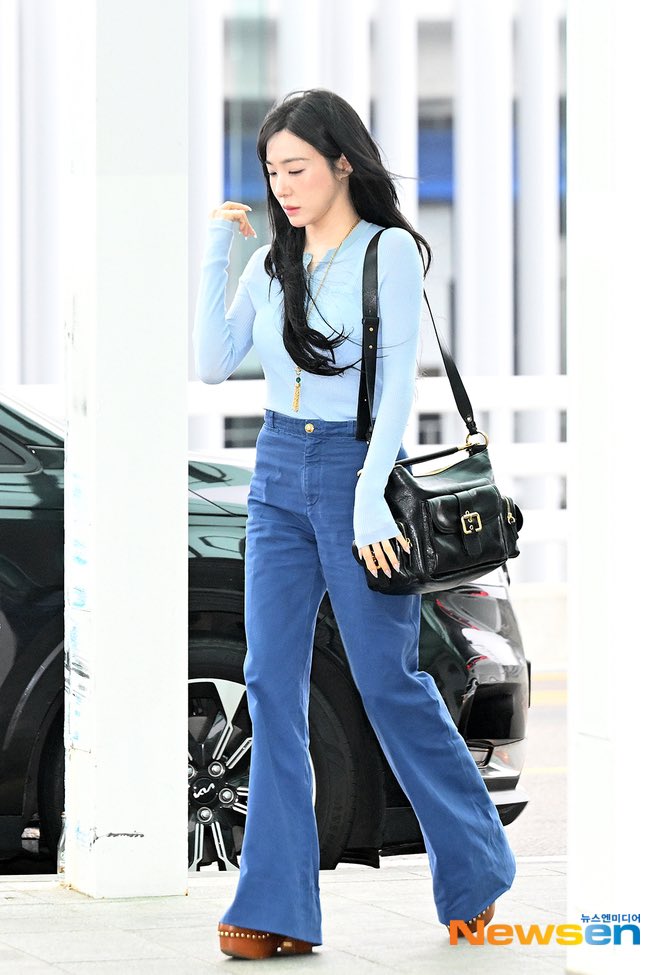 SNSD_0805's tweet photo. 250418 티파니 태국 방콕 출국 https://t.co/fHVcLYFXDt