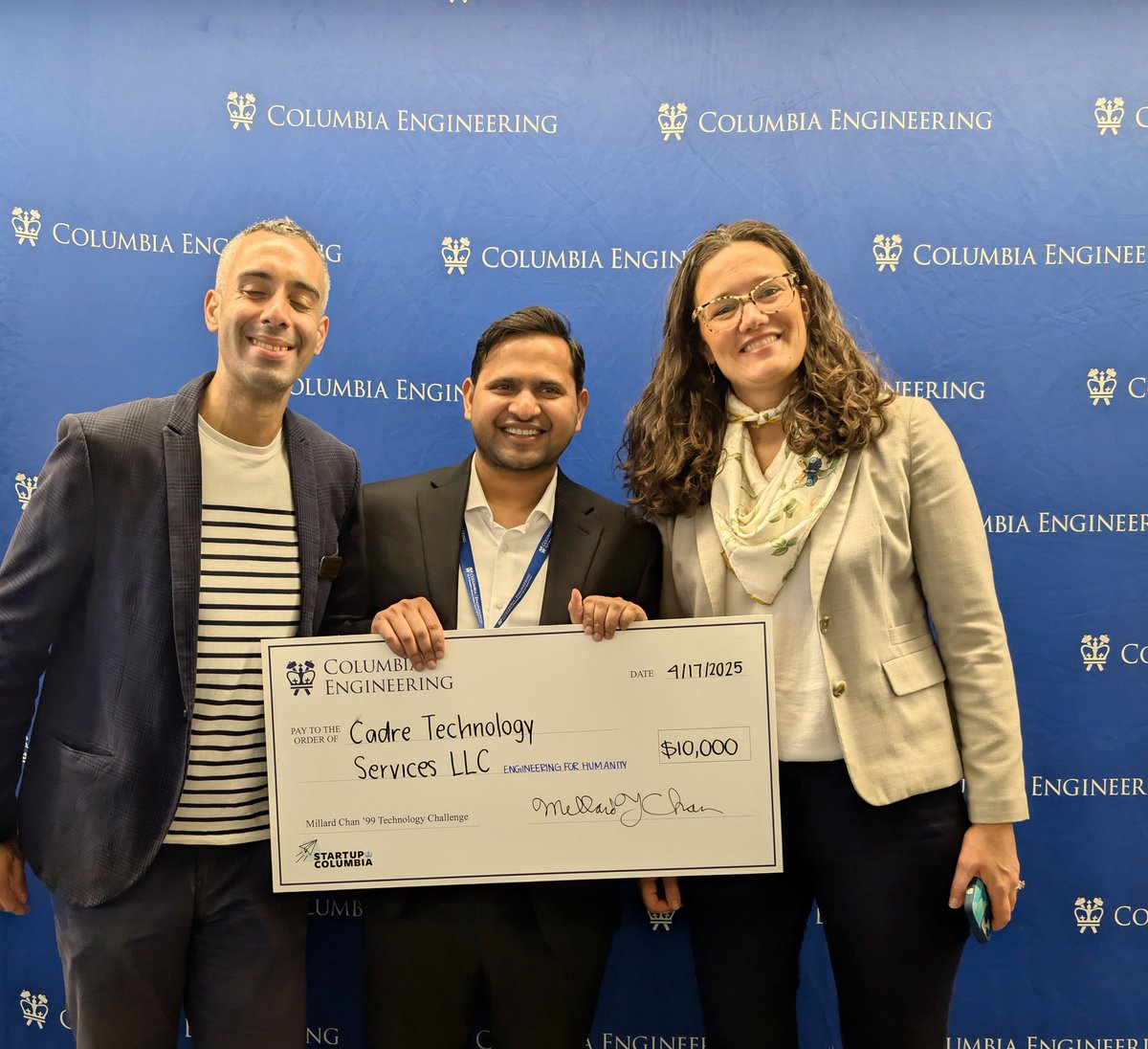 Muneer Khan (@khanmuneer33) on Twitter photo Honored to receive the Engineering for Humanity Award from <a href="/Columbia/">Columbia University</a> Grateful for this recognition and committed to advancing impactful, inclusive solutions through engineering. <a href="/CUSEAS/">Columbia Engineering</a> #Innovation #NYC <a href="/DmKheri/">DM LAKHIMPUR KHERI</a> Honored to receive the Engineering for Humanity Award from <a href="/Columbia/">Columbia University</a> Grateful for this recognition and committed to advancing impactful, inclusive solutions through engineering. <a href="/CUSEAS/">Columbia Engineering</a> #Innovation #NYC <a href="/DmKheri/">DM LAKHIMPUR KHERI</a>