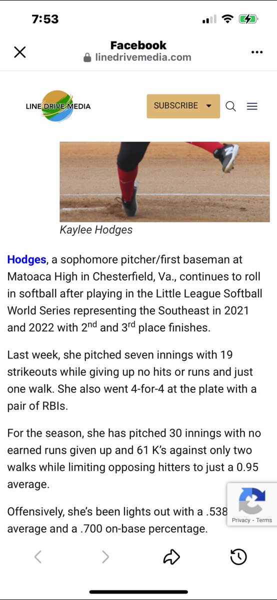 Kaylee Hodges (@kayleehodges14) on Twitter photo Thank you so much <a href="/LineDsoftball/">Line Drive Media</a> for including me as a Player of the Week amongst outstanding athletes! Very blessed for everyone who’s supported me throughout my journey! ❤️🏹 <a href="/teamnc_bowman/">Team North Carolina Bowman</a> <a href="/MatoacaSoftball/">Matoaca Softball</a> Thank you so much <a href="/LineDsoftball/">Line Drive Media</a> for including me as a Player of the Week amongst outstanding athletes! Very blessed for everyone who’s supported me throughout my journey! ❤️🏹 <a href="/teamnc_bowman/">Team North Carolina Bowman</a> <a href="/MatoacaSoftball/">Matoaca Softball</a>