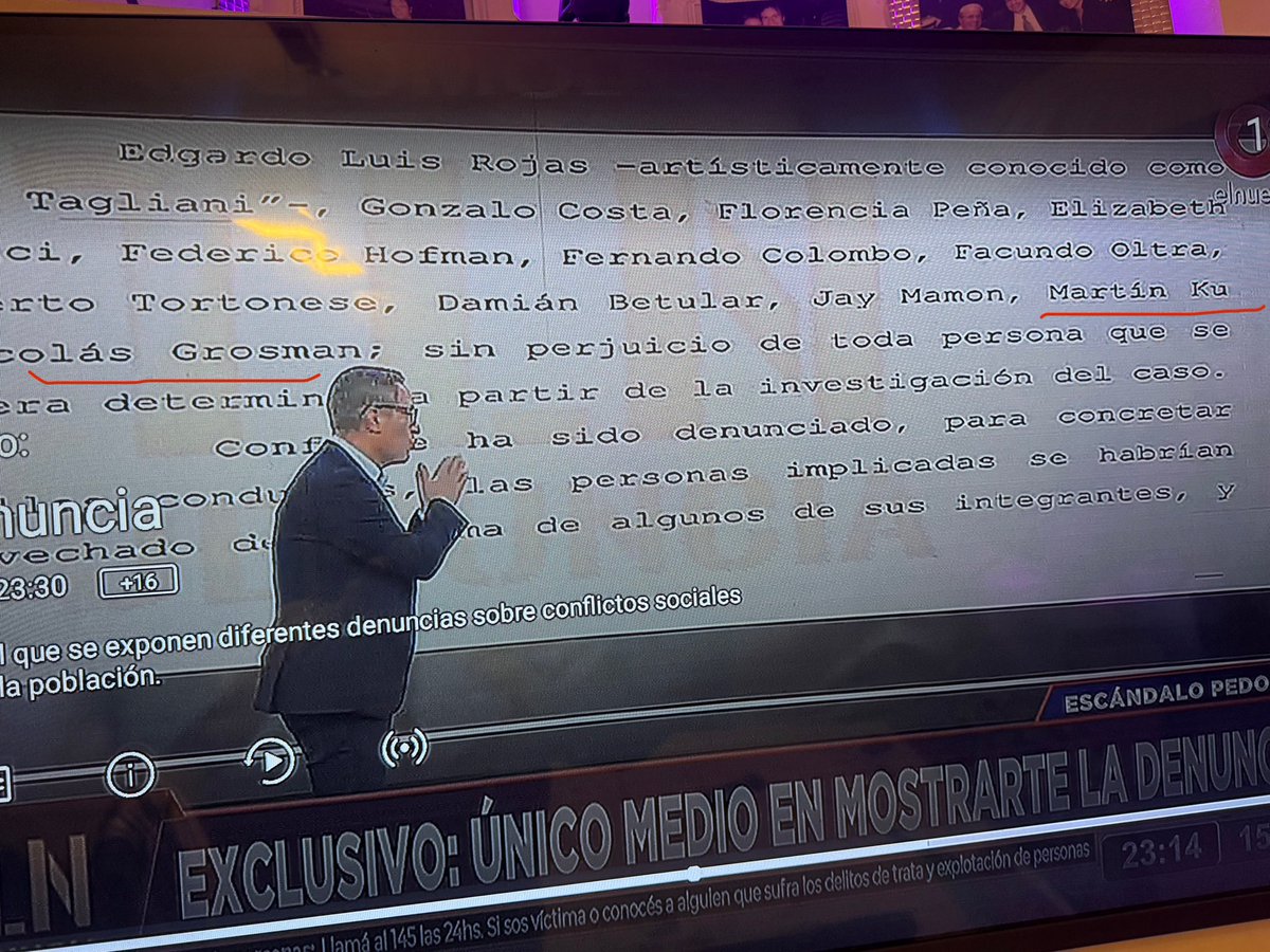 Viviana Canosa metió en su denuncia a Martín Ku y a Nicolás Grossman de Gran Hermano por su publicidad de trabajo en Rusia como dentro de la red de trata.  Además mete a dos productores de Gran Hermano que harían una especie de “casting” filmándolos