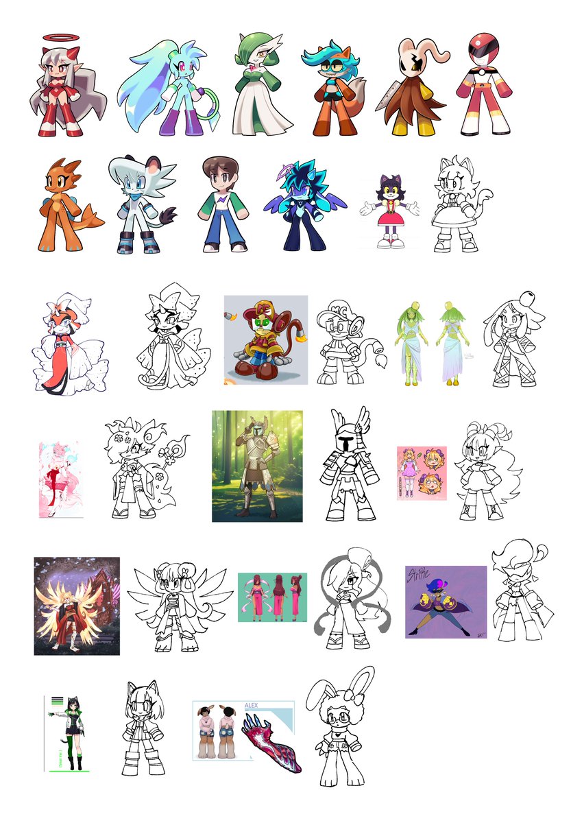 COMMISSION WIP!

Thank you all so much for your patience! I've been working on your characters in the Spaicy game style, and I'll have them all ready very soon! 💖