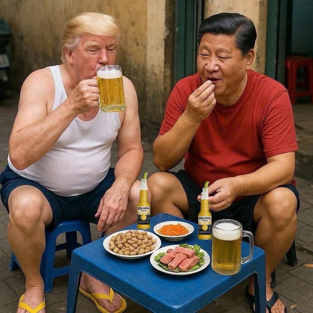 The Only way to end the Trade War...

Found this as a forward in our social groups ☺️