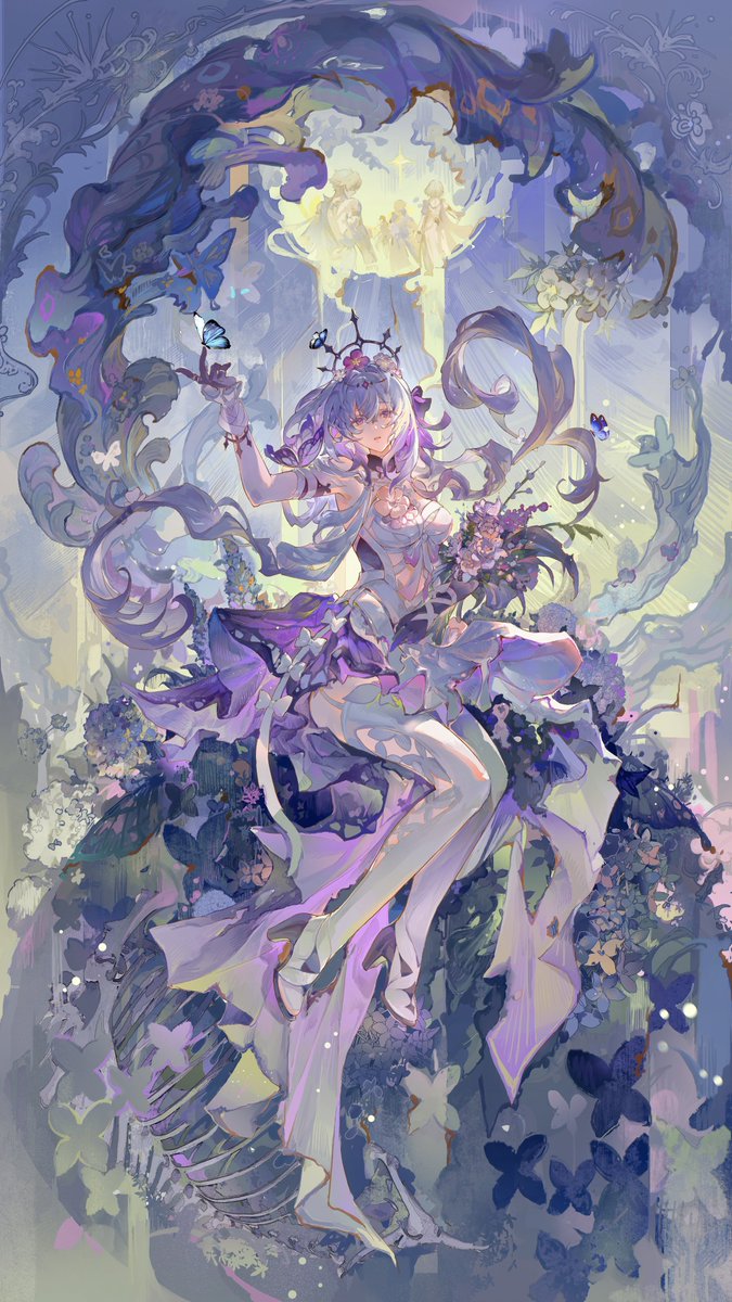 (Thread) New Castorice Illustrations from Pom Pom's Weibo      

(1/3)      

#HonkaiStarRail #崩壊スターレイル