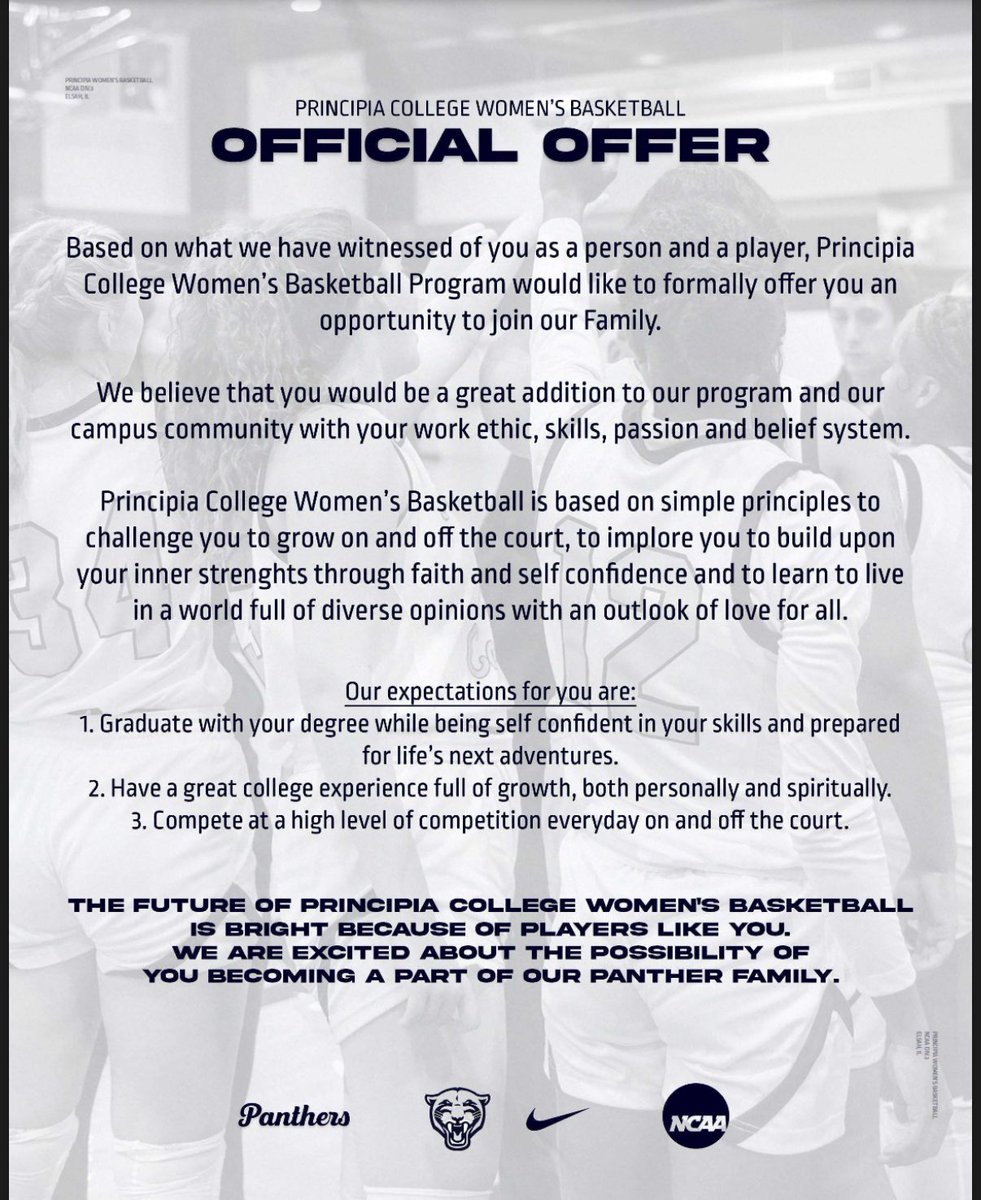 Hailee Gordon (@haileegordon30) on Twitter photo After a great tour and meeting with <a href="/princollege_wbb/">Principia College WBB</a>, I am blessed to receive an offer to further my athletic and academic career. I look forward to learning more about the program!
<a href="/RichmondHeat1/">RichmondHeat</a>
<a href="/WoodfordGBB/">Woodford County High School Girls Basketball π</a> After a great tour and meeting with <a href="/princollege_wbb/">Principia College WBB</a>, I am blessed to receive an offer to further my athletic and academic career. I look forward to learning more about the program!
<a href="/RichmondHeat1/">RichmondHeat</a>
<a href="/WoodfordGBB/">Woodford County High School Girls Basketball π</a>