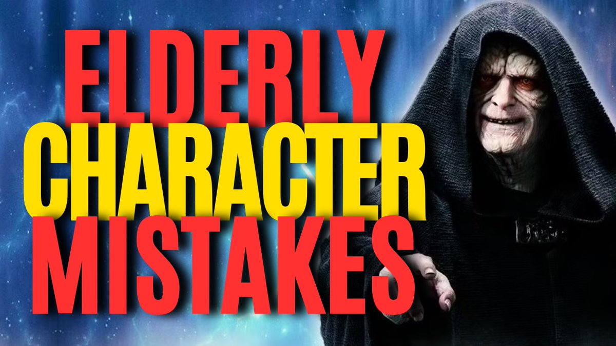NEW VIDEO! Today I discuss the worst mistakes writers make with ELDERLY characters--with examples from Star Wars, Game of Thrones, Spider-Man, and more!  

youtu.be/1MX7dJt8KDE

#WritingCommunity #writing #Writer #writingadvice #writingtips #writerslife #amwriting