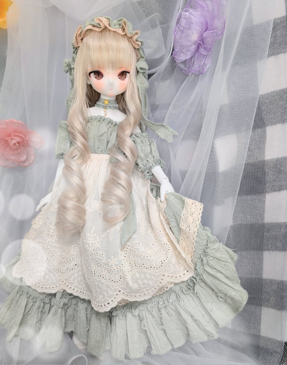 新しいお洋服をお迎えしましたﾟ･*:
全てが愛らしくてだいすき😌🩷

#うちのこかわいい #lengleng
#狸のファンタジー