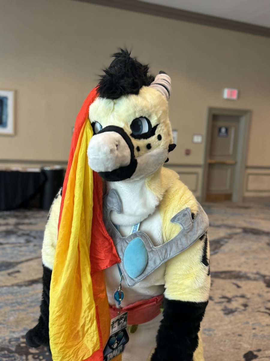 My roomate was having a blast wearing Tark at TFF, after they were done being a gremlin they drew up Tark matching their body type!